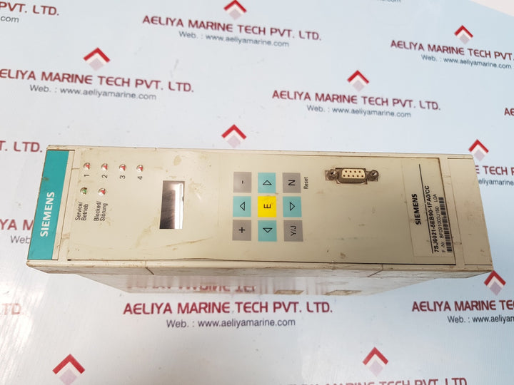 Siemens 7sj6021-5eb90-1fa0/cc relay overcurrent module
