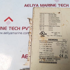 Siemens 7sj6021-5eb90-1fa0/cc relay overcurrent module