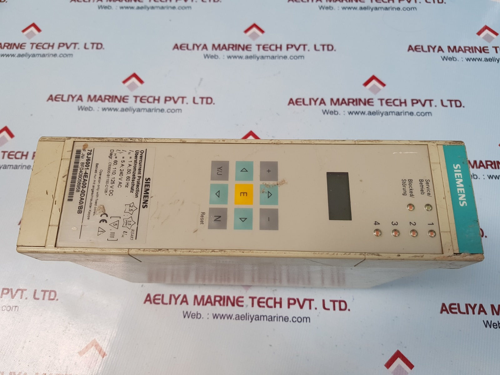 Siemens 7sj6001-4ea00-0da0/bb relay