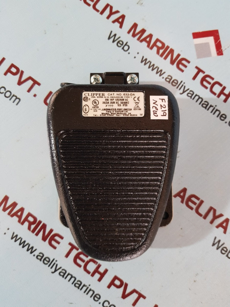 Clipper 632-da linemaster foot switch