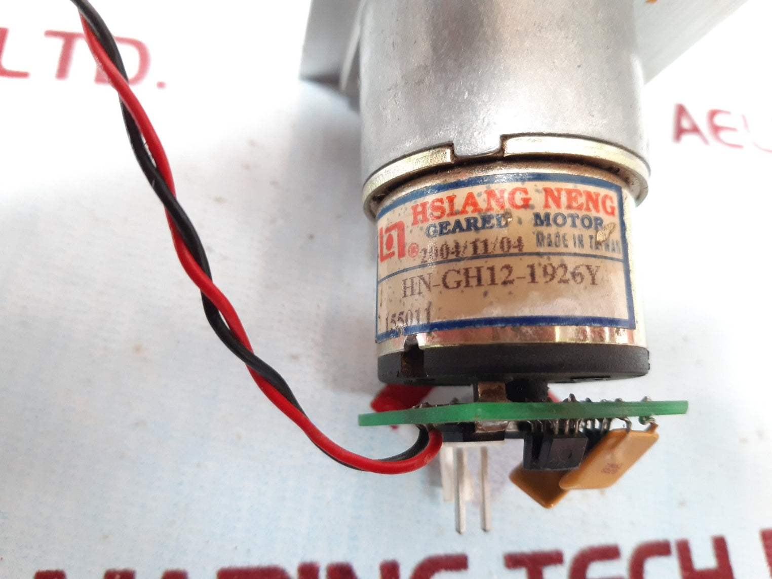 Hsiang neng hn-gh12-1926y geared motor