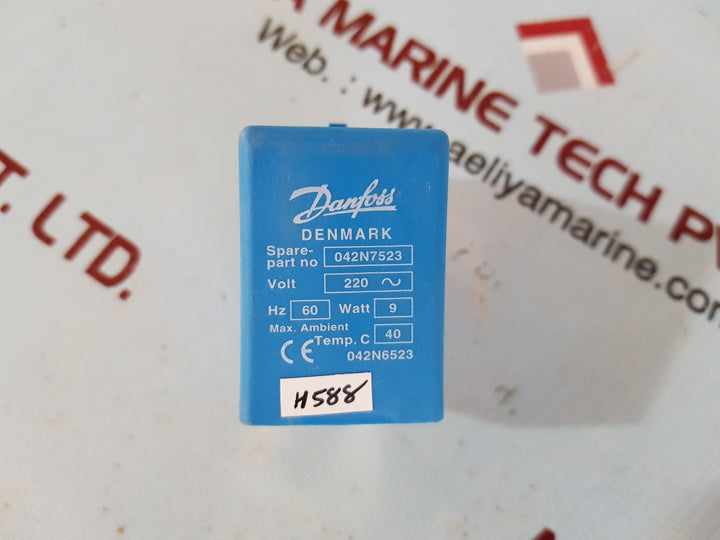 Danfoss 042n7523 coil for solenoid valve 200v 60hz