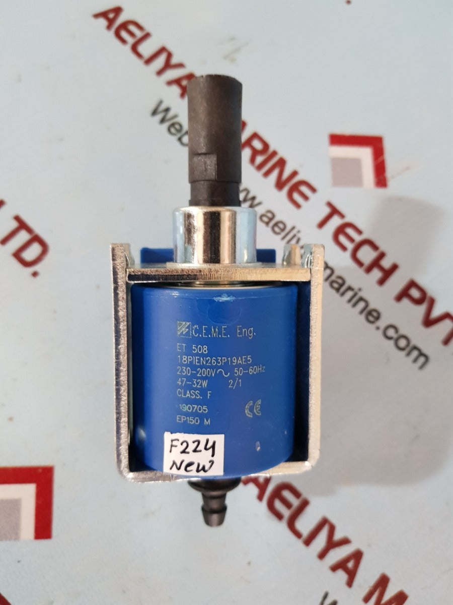 C.e.m.e et 508 solenoid pump