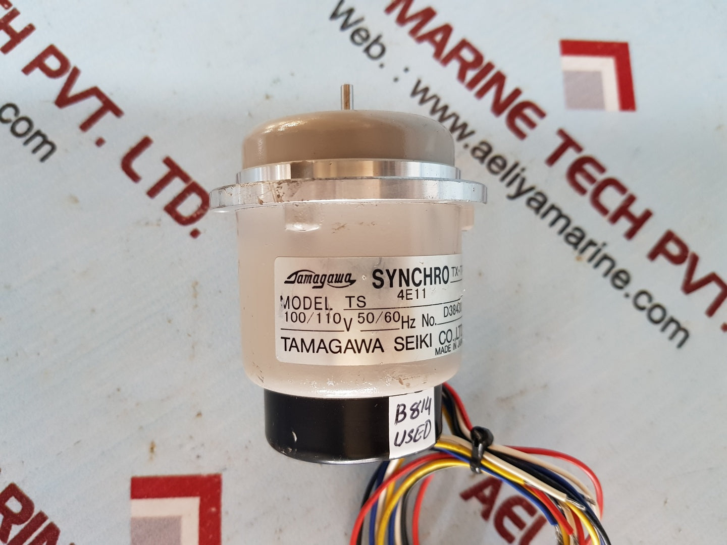 Tamagawa tx.tr ts 4e11 synchro motor