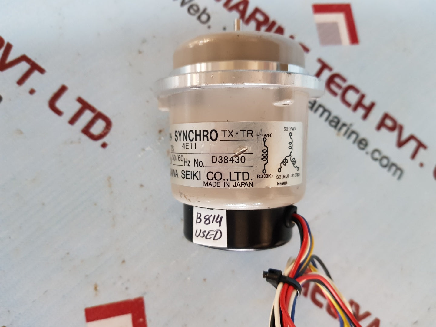 Tamagawa tx.tr ts 4e11 synchro motor