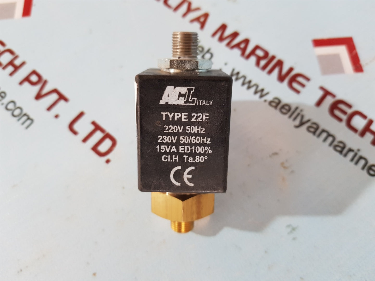 Acl 22e brass solenoid valve