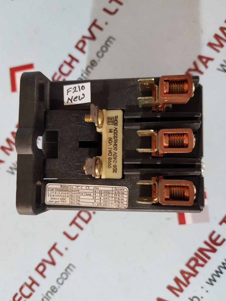Square D 8910 dpa43 definite purpose contactor 3 pole