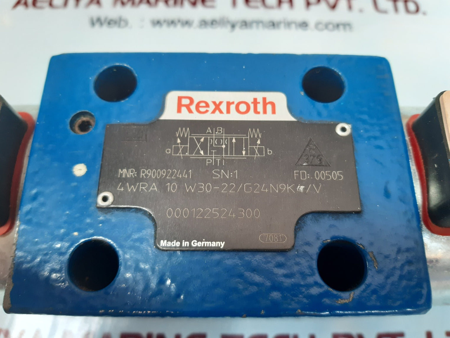 Rexroth 4 wra 10 w30-22/g24n9k4/v directional control valve r900922441