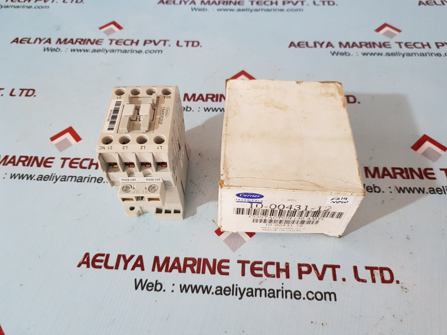 Carrier transicold xmc2-308s contactor(30amp) 10-00431-12