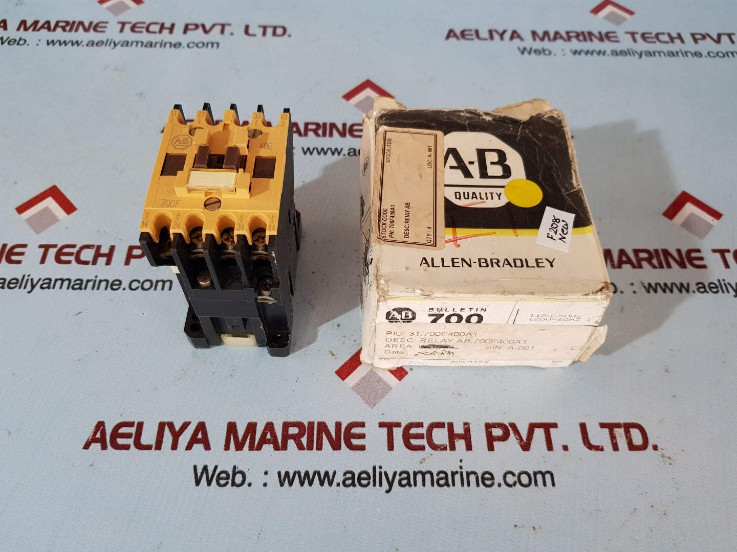 Allen-bradley 700F400A1 Coil Relay 110V-50Hz
