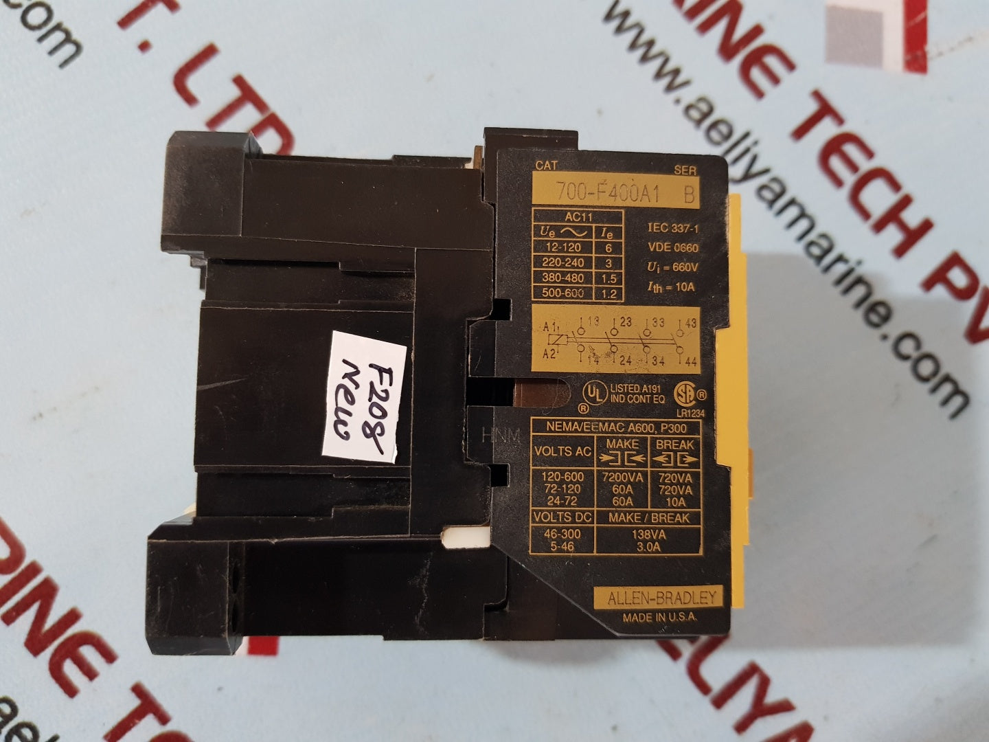 Allen-bradley 700F400A1 Coil Relay 110V-50Hz