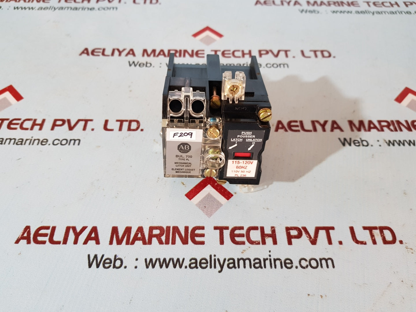 Allen-bradley 700-plla1 Ser.D Mechanical Latch Unit 115-120V