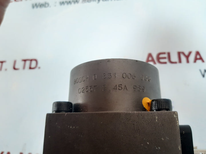 Bosch 0 831 006 033 valve