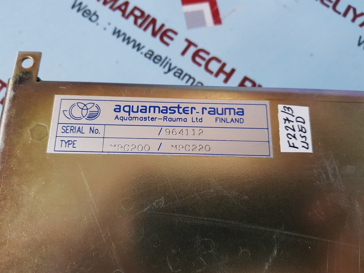 Rolls-royce mpc-200/mpc220 Aquamaster