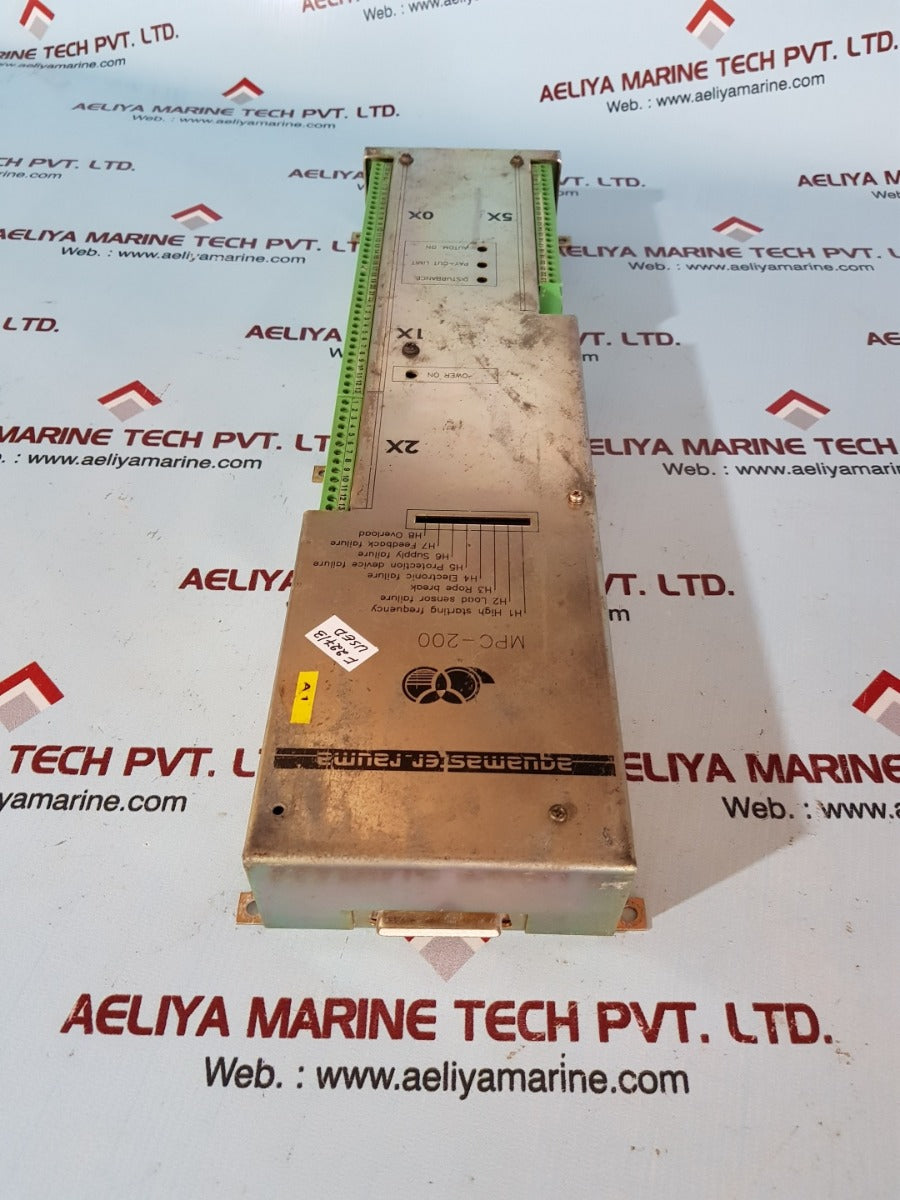 Rolls-royce mpc-200/mpc220 Aquamaster