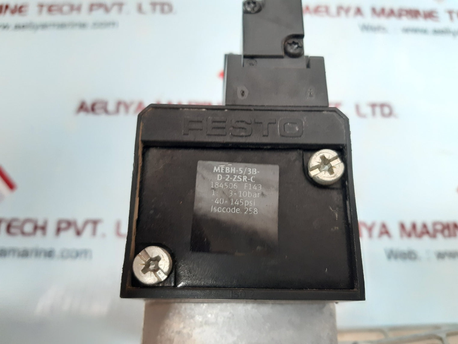 Festo mebh-5/3b-d-2-zsr-c solenoid valve