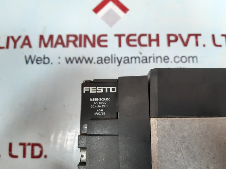Festo mebh-5/3b-d-2-zsr-c solenoid valve