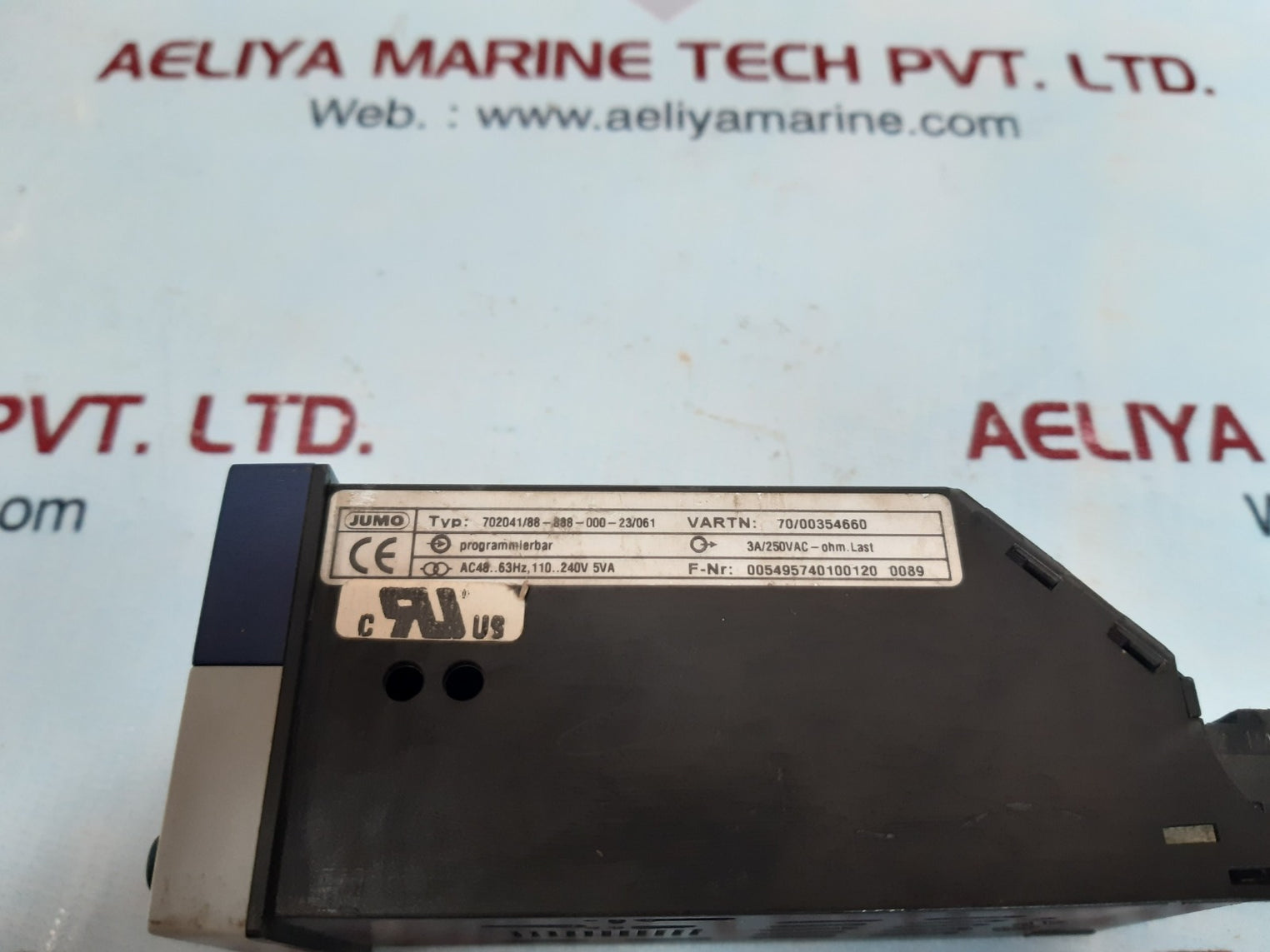 Jumo itron 16 temperature controller 702041/88-888-000-23/061