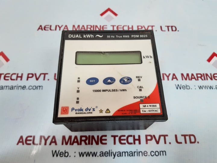 Prok dv's pdm 9025 dual energy meter
