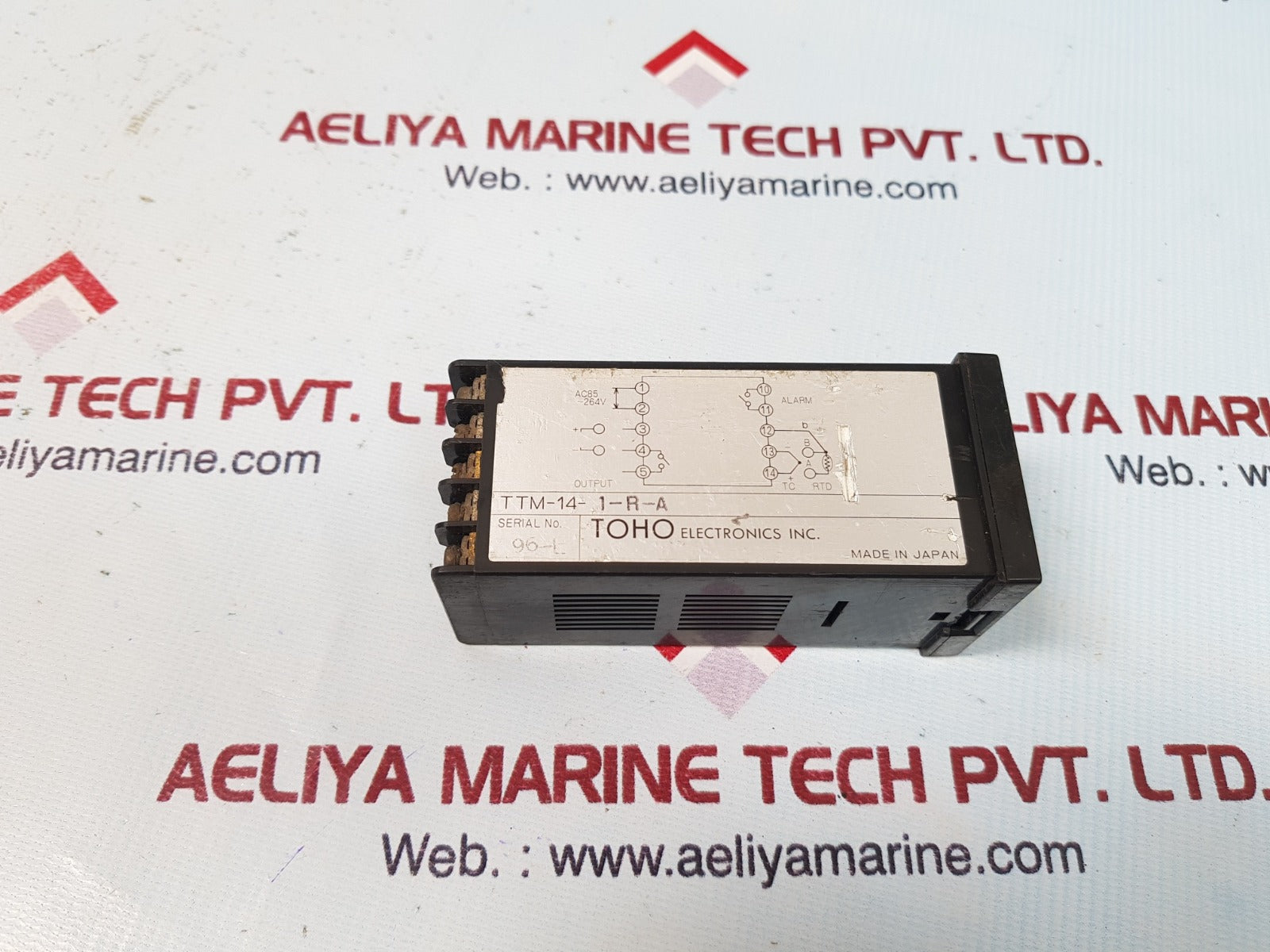 Toho ttm-14-1-r-a temperature controller