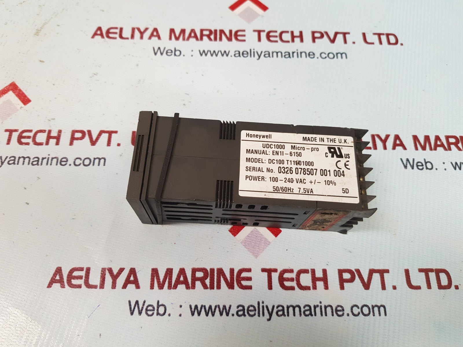 Honeywell udc1000 micro-pro temperature controller dc100 t11001000