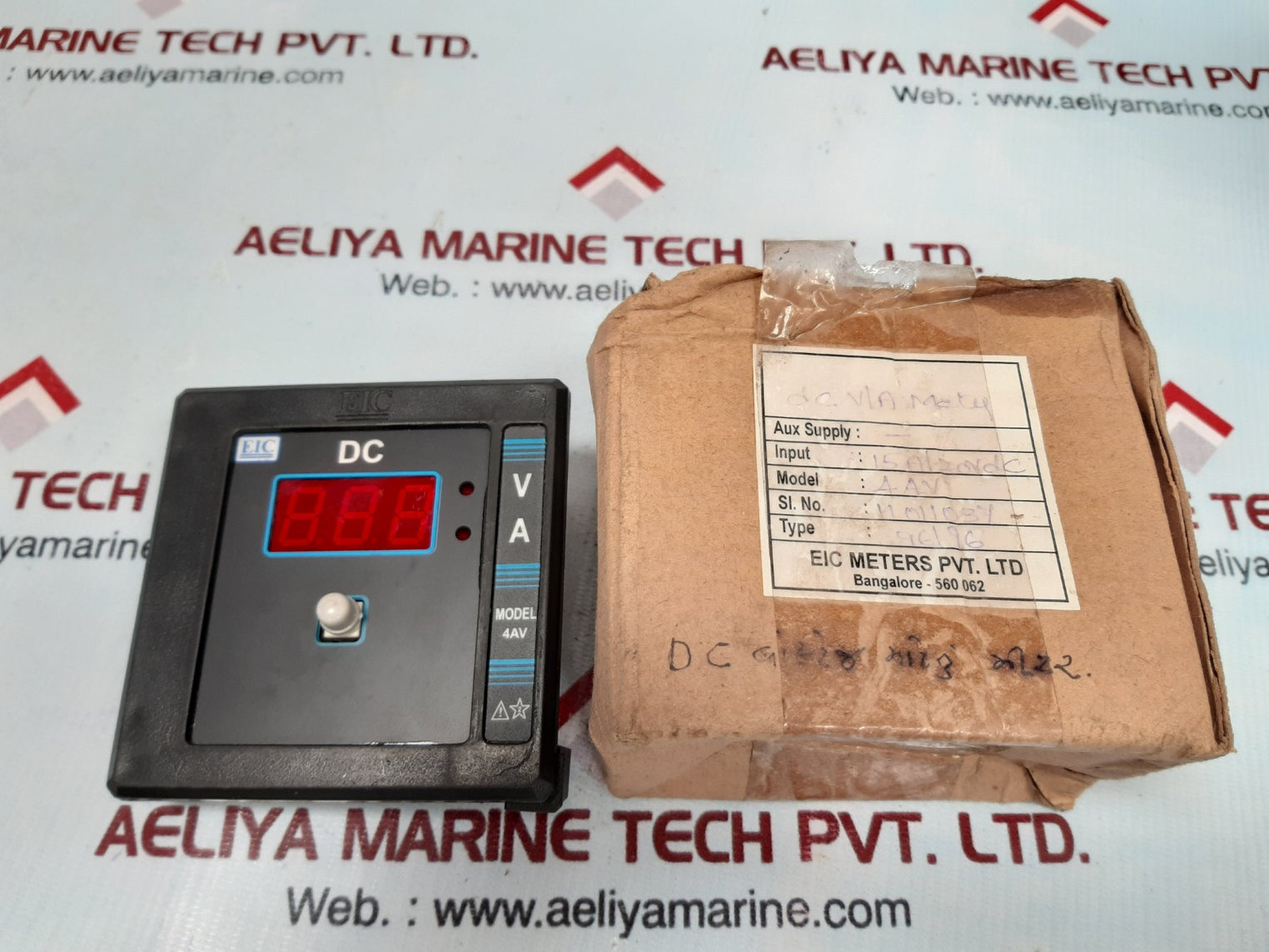 Eic 4av dc v/a meter dc voltage meter
