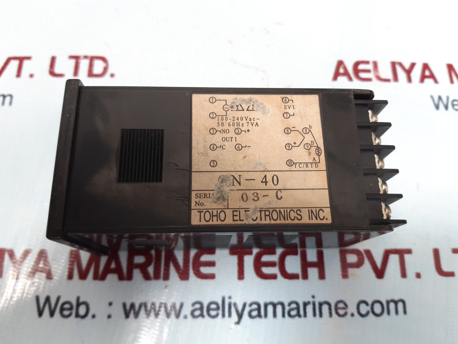 Toho cn-40 digital temperature controller 100-240vac