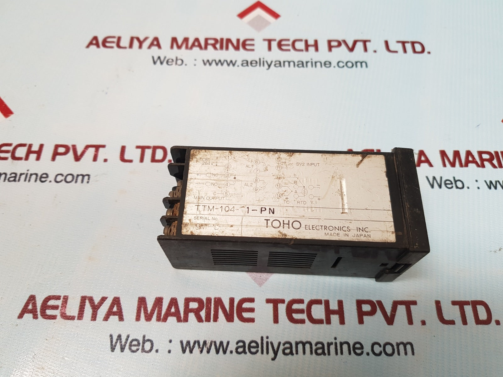 Toho ttm-104-1-pn temperature controller