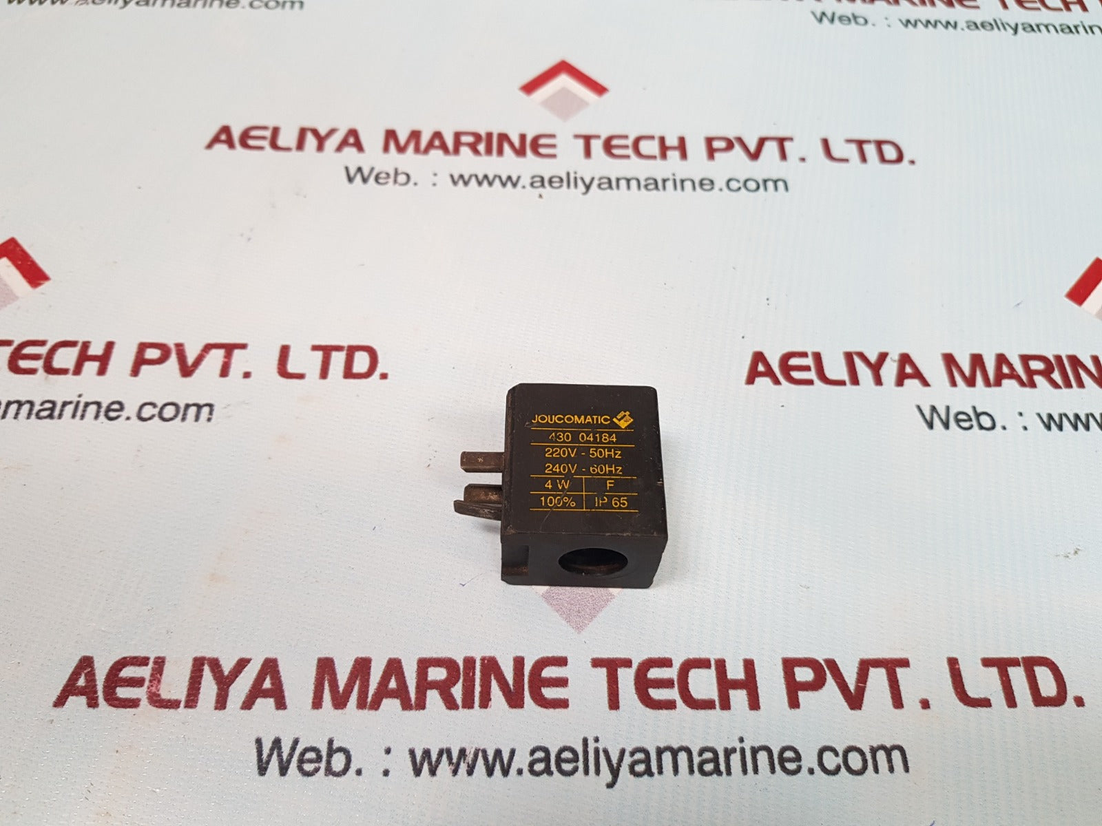 Joucomatic 430 04184 solenoid coil 240v-60hz