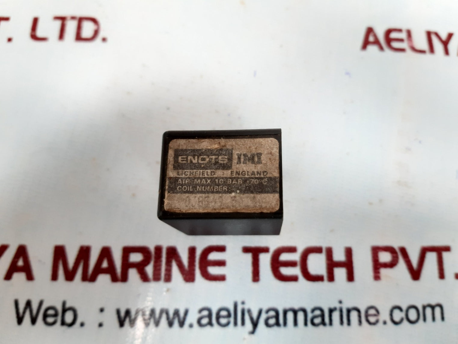 Enots aip max 10 bar +70ºc solenoid coil