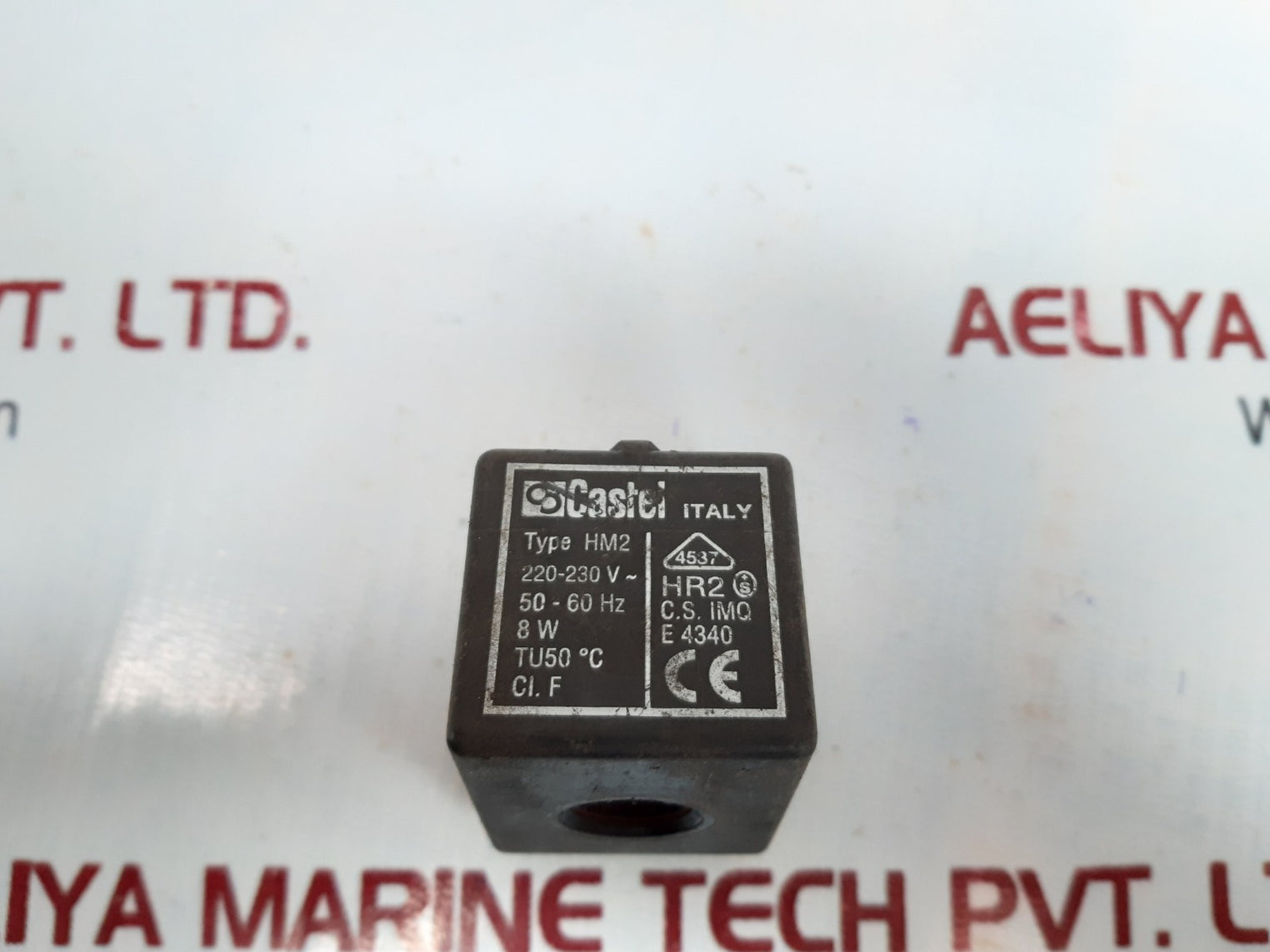 Castel hm2 solenoid valve coil 220-230v