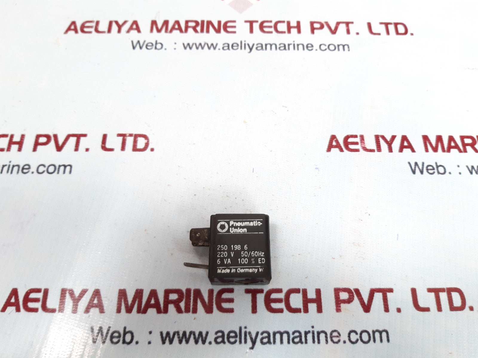 Pneumatic-union 250 198 6 solenoid coil