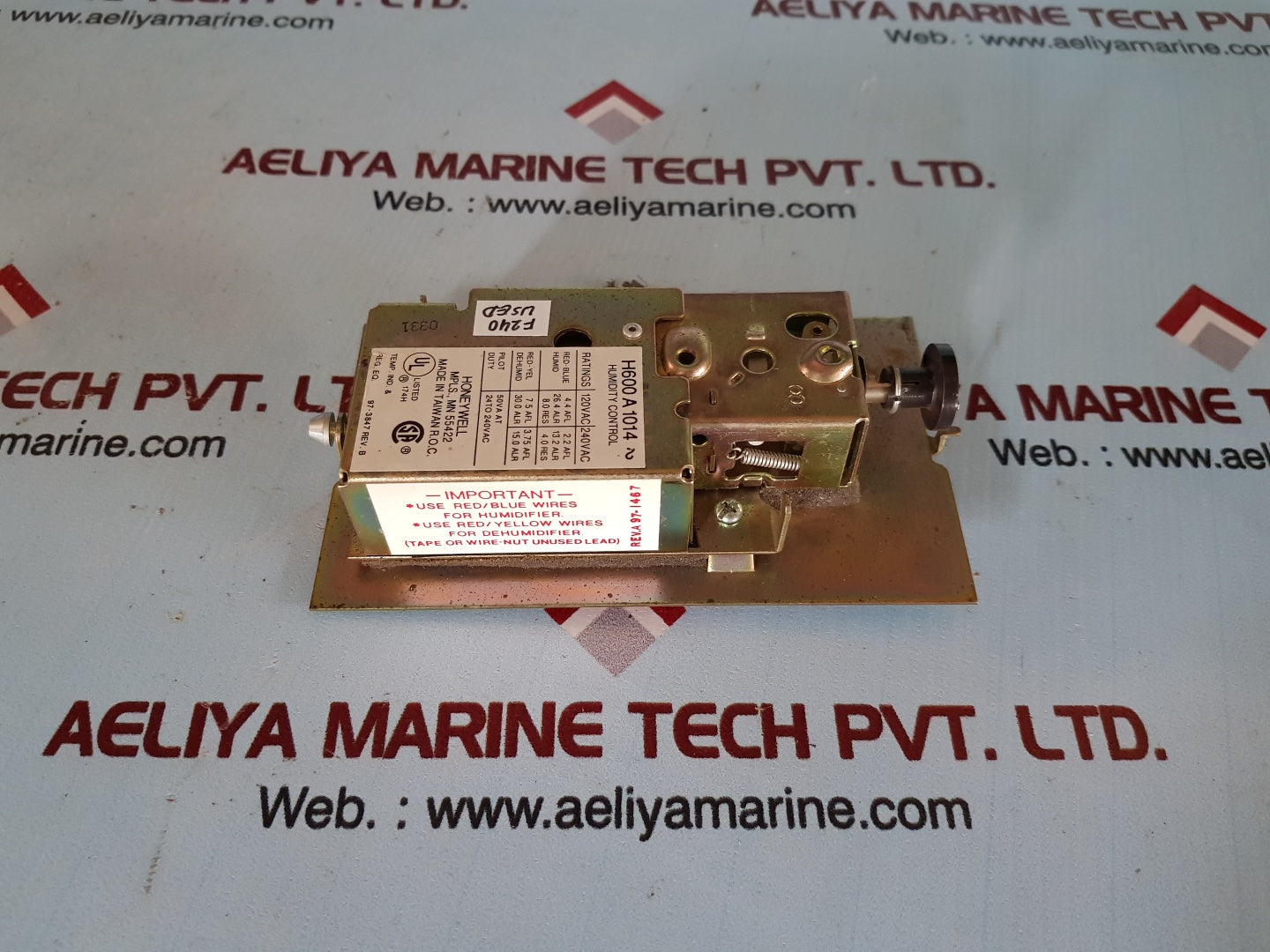 Honeywell h600 a1014 humidity controller