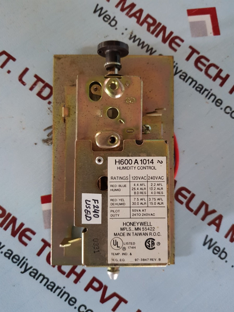 Honeywell h600 a1014 humidity controller