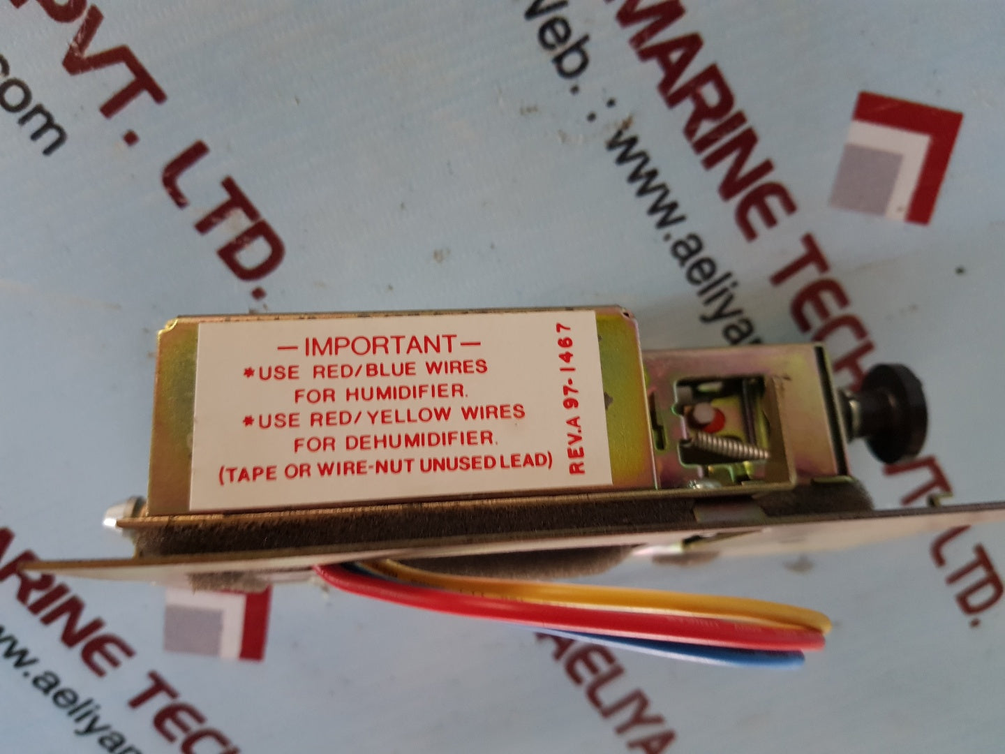 Honeywell h600 a1014 humidity controller