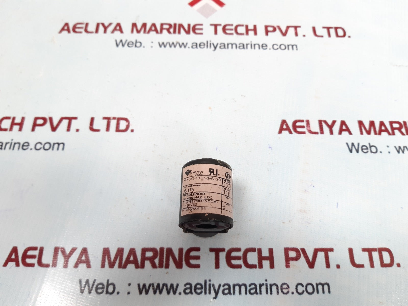 Versa kgg-4332-3-a120 solenoid coil