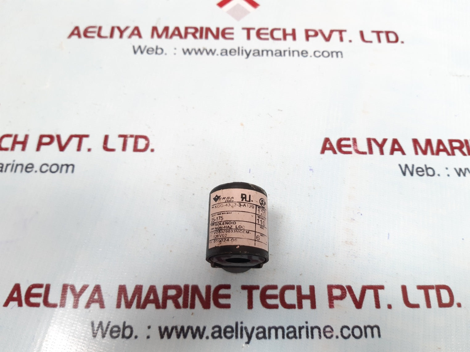 Versa kgg-4332-3-a120 solenoid coil