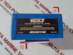 Sensidyne gilian bdx II 801862 abatement air sampler pump