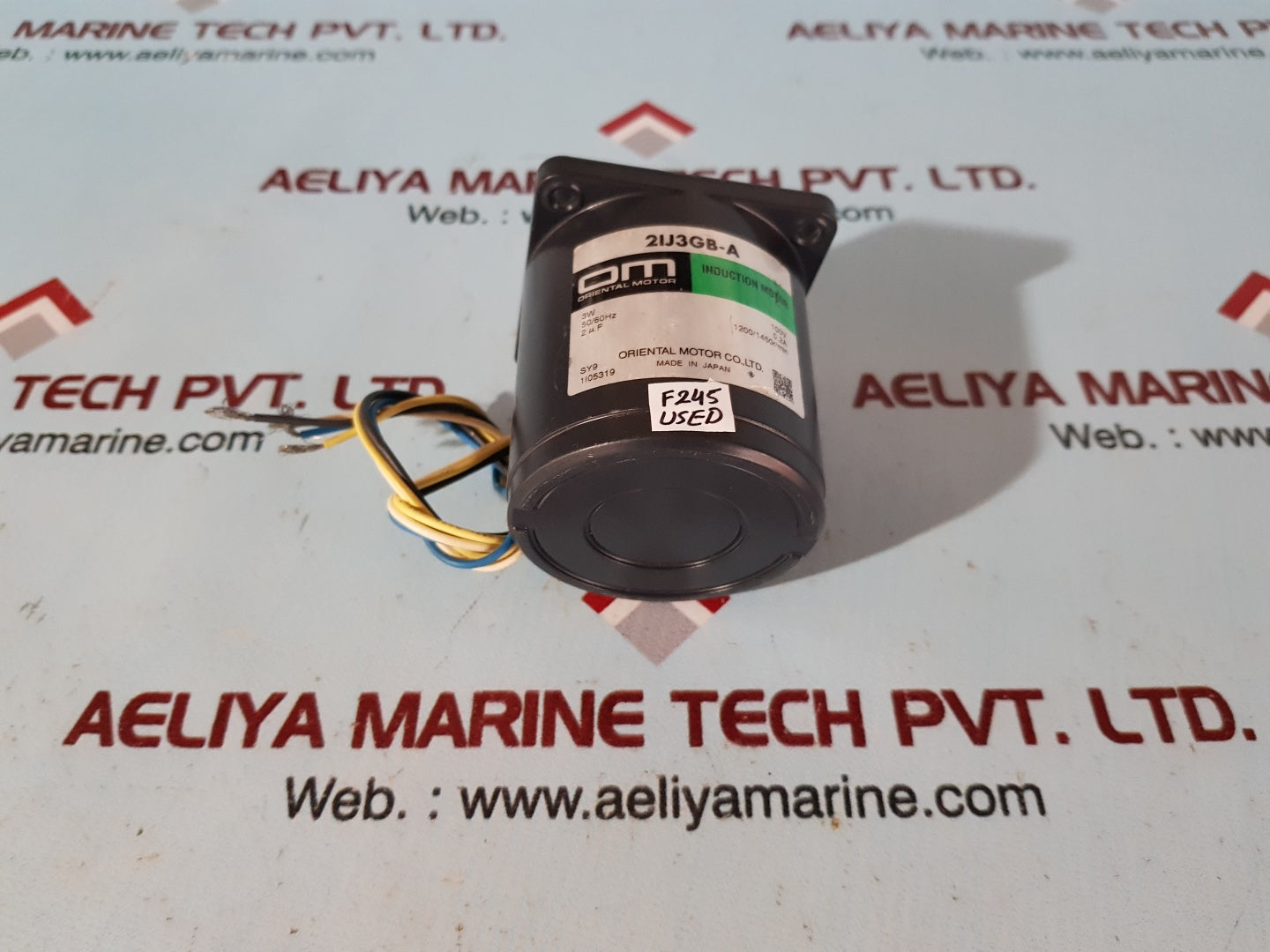 Oriental motor 2ij3gb-a induction motor 100v 50/60hz 0.2a