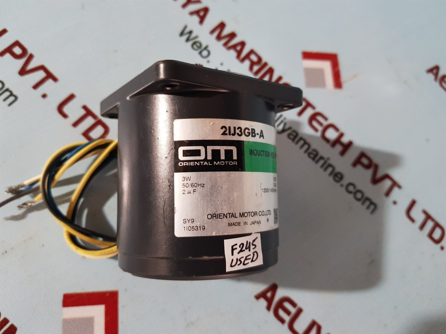 Oriental motor 2ij3gb-a induction motor 100v 50/60hz 0.2a