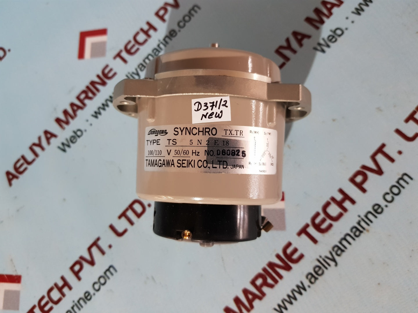 Tamagawa ts 5n2e18 tx.tr synchro motor 100/110v 50/60hz