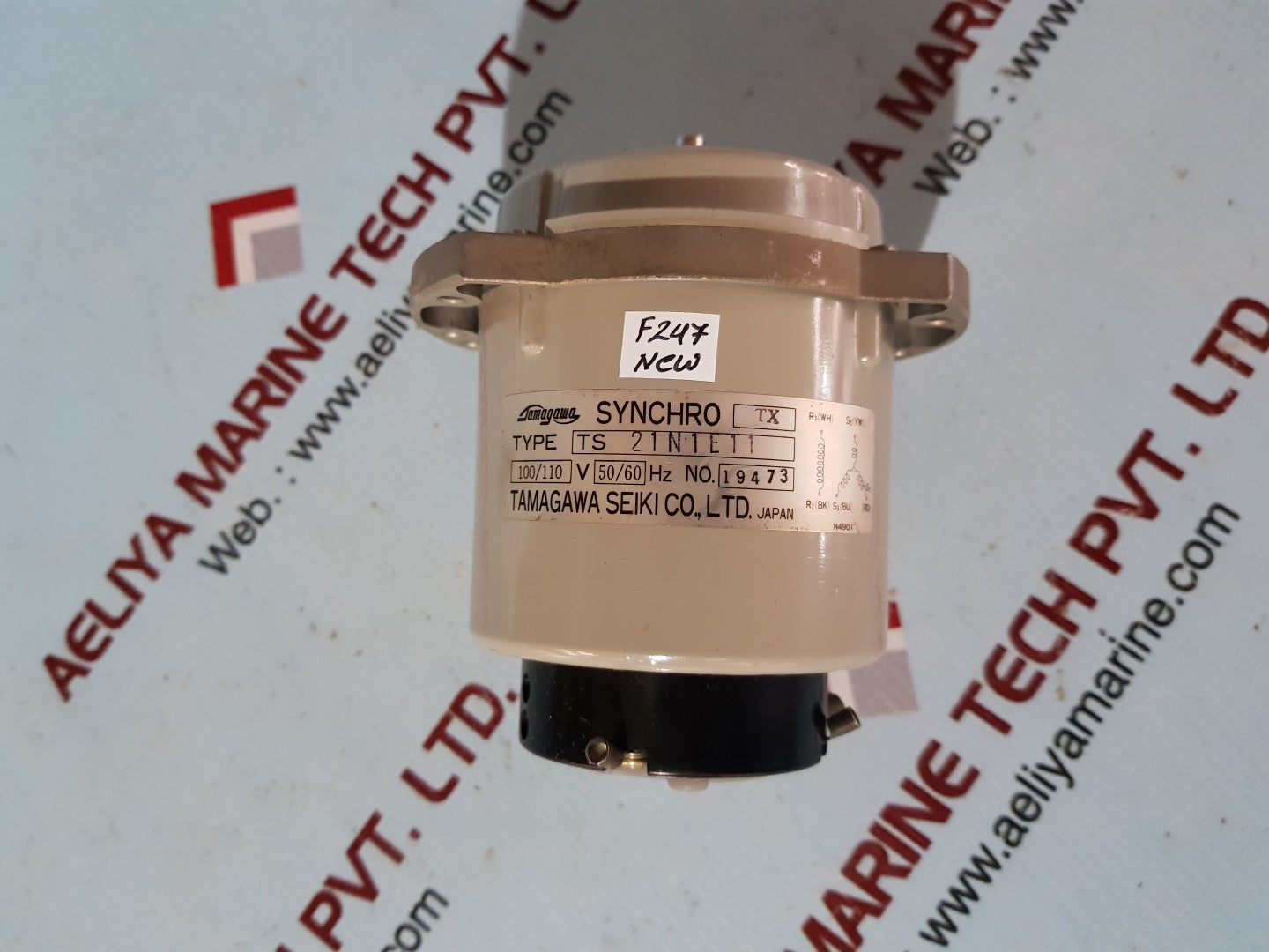 Tamagawa ts 21n1e11 synchro motor 100/110v 50/60hz