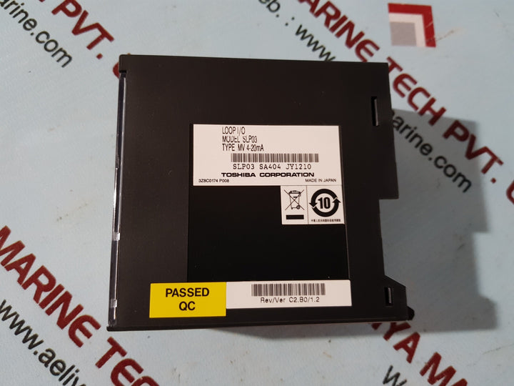 Toshiba slp03 loop i/o controller mv 4-20ma