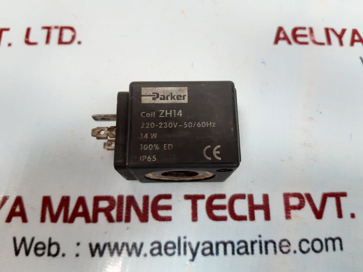 Parker zh14 solemoid valve coil 220-230v~50/60hz