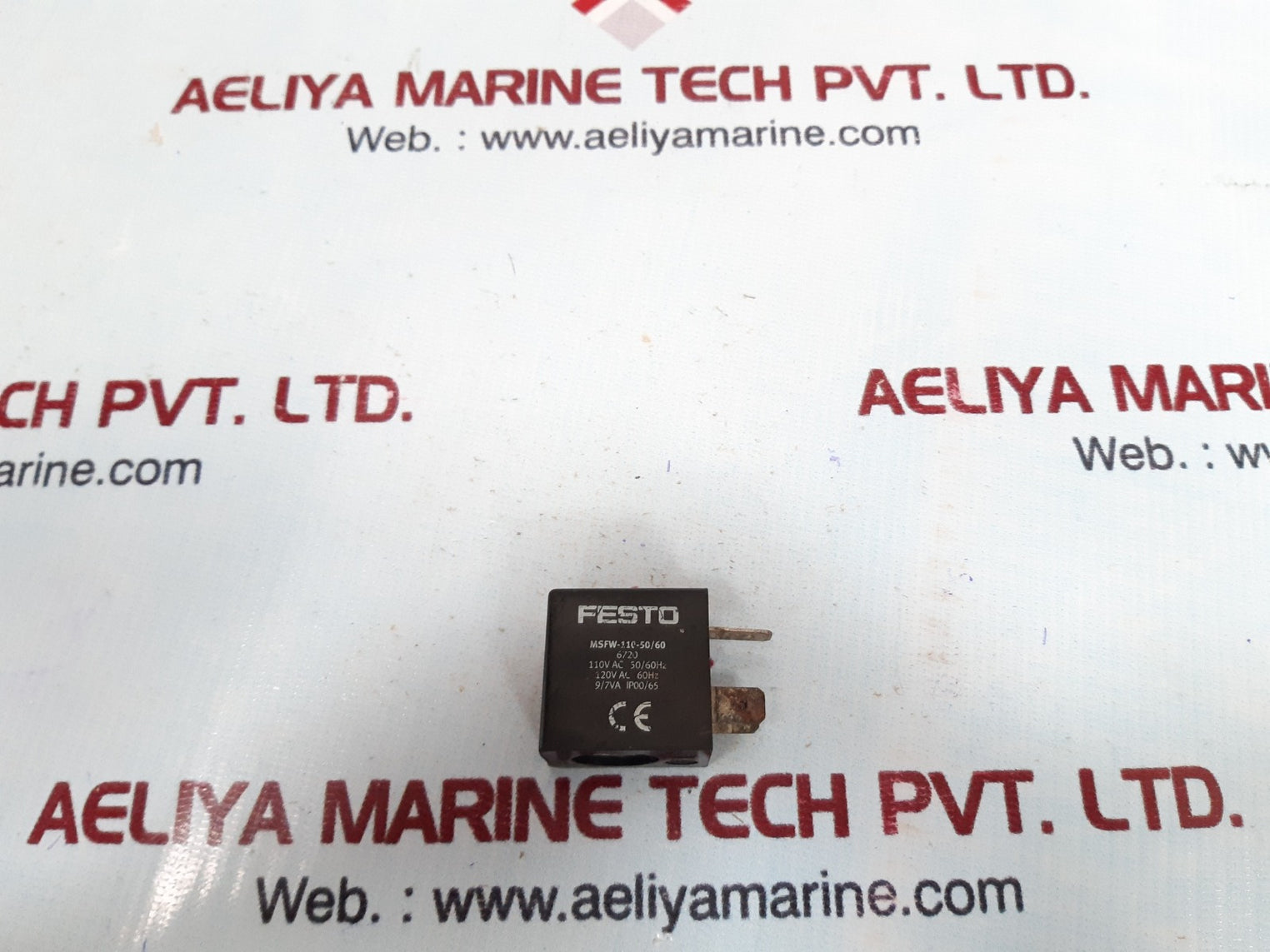 Festo msfw-110-50/60 solenoid coil 110vac 50/60hz 