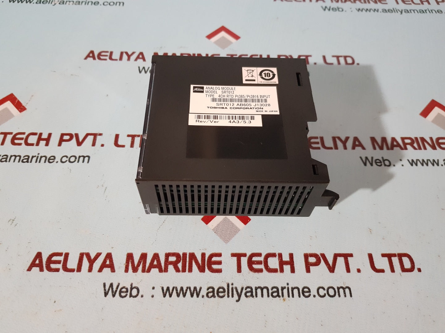 Toshiba 4ch rtd pt385/pt3916 analog input module srt012