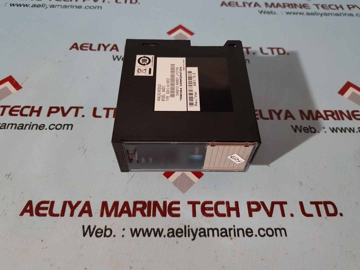 Toshiba 8ch v/mv analog input module sai012