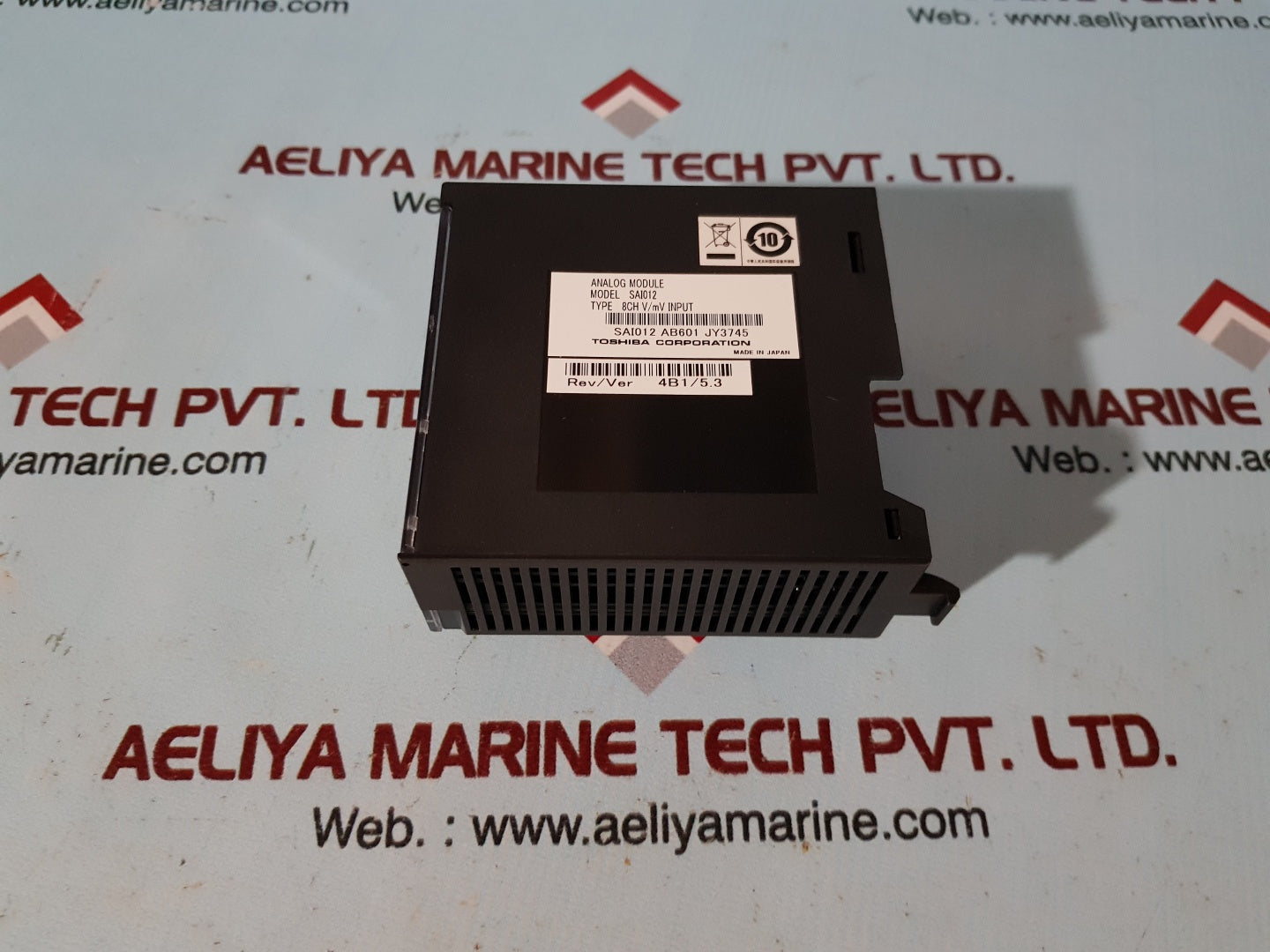 Toshiba 8ch v/mv analog input module sai012