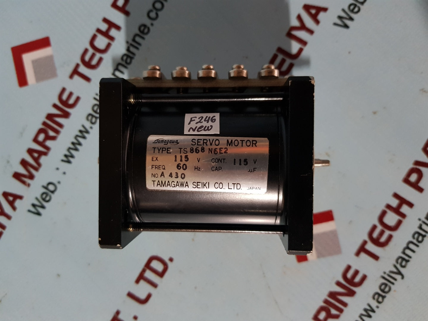 Tamagawa ts 868 n6e2 servo motor 110v 60hz
