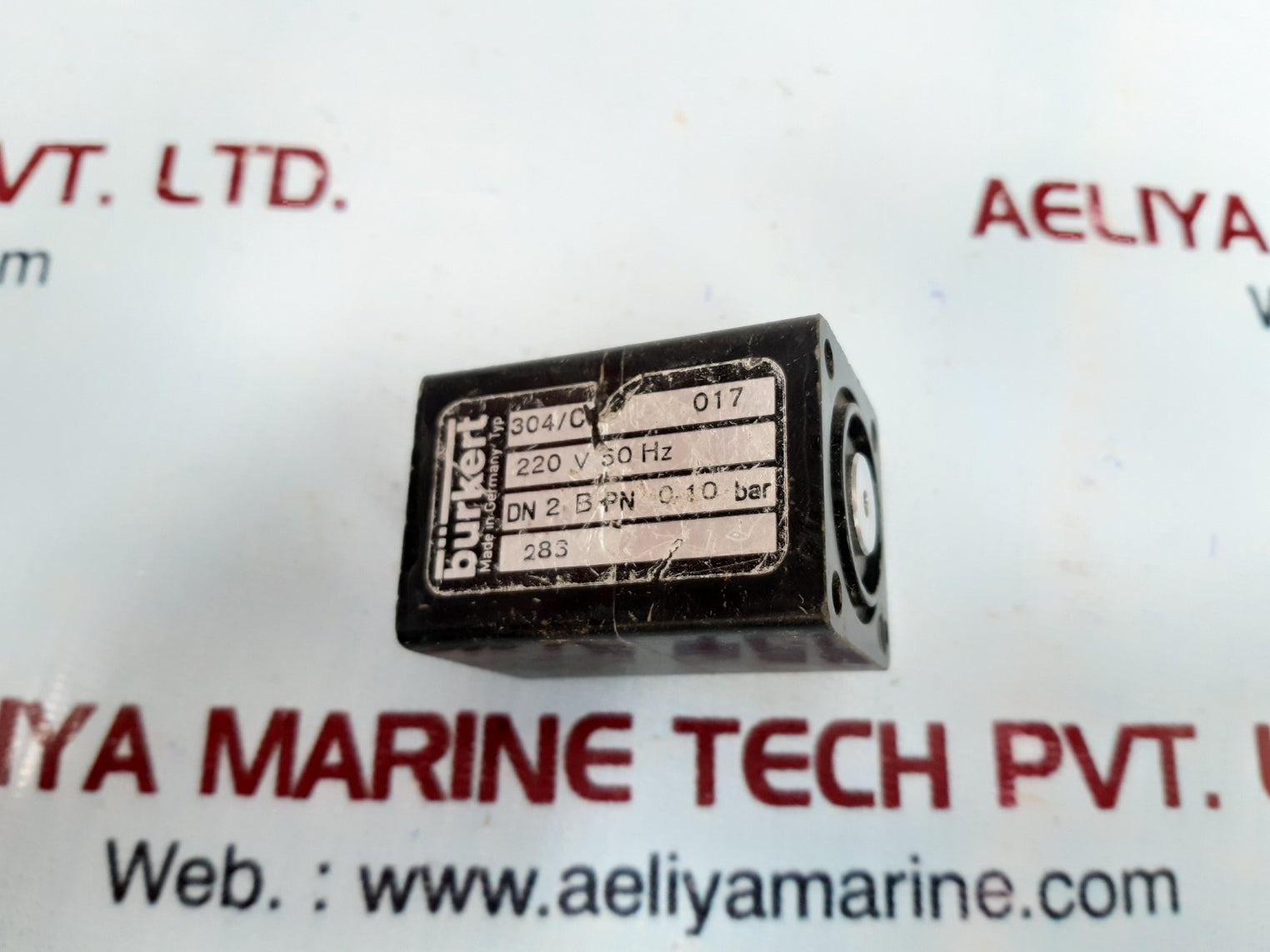 Burkert 304/c 017 solenoid valve